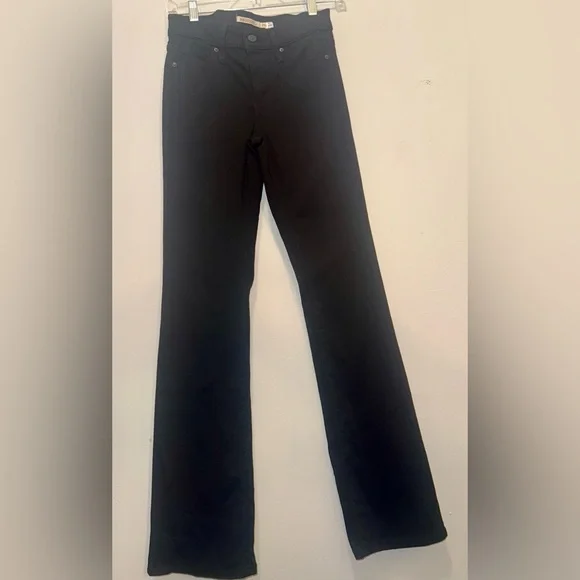 New Levi’s 315 Shaping bootcut Black mid rise Size 25 - Picture 2 of 11